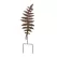 Panacea 30"H Fern Leaf Decorative Yard Stake & Plant Support