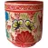 Talavera 11" Bella Especial Tall Cylinder Red