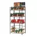Woodlink 34pc Lake & Cabin Display Lake & Cabin Collection 3 Each Of Red Yellow Blue Green