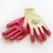 WWG Medium Pink Weeding Glove Latex Dipped