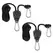 Rope Ratcheting Light Hangers 1/8in (2pcs/Pack) (Commercial Packaging)