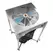 18" TableTop Stand Motor Driven Trimmer - Stainless