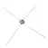 Wire Cross Blade for 16" Bowl Style Trimmer