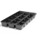 Landmark 04.00 Square Press Fit Tray 18 Count Black 100 Per Case 32 Cases Per Pallet