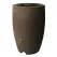 Algreen 50gal Athena Rain Barrel Brownstone