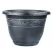 Grower Select 14.00 Kacey Planter Silver Wash 18 Liter 4.76gal Bulk 1020/PL - 15.98in OD x 11.22in H