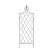 Panacea 71"X23.5" Trellis Lattice Black
