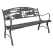 Painted Sky Bench Loon Iron