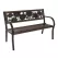 Painted Sky Bench Sunflower 2 Tone Tube Steel