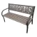 Painted Sky Bench Wildflower 2-Tone Steel