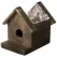 SuperMoss Wood Birdhouse Planter Small