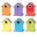 Woodlink Wren & Chickadee Houses Assorted