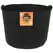 Gro Pro Essential Round Fabric Pot w/ Handles 15 Gallon - Black (48/Cs)