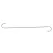 Bamboo Supply 36" Wire S Hook Galvanized 25/BD