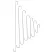 Bamboo Supply 6" Wire S Hook Galvanized 25/BD