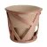 HC 4" Curio Planter Artisan Taupe w/ Copper Stand