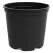 NS NS-400 INJECTION MOLDED, TRADE SIZE TRUE 1 GALLON, 1 GALLON, BLACK 60/CS 64CS/TOWER (7-1/2"X7"), 1Gallon