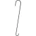 Natures Way 18in Metal Extending Hook Black
