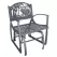 Painted Sky Glider Chair Elk Iron