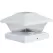 Moonrays Post Cap Solar Light w/Plastic Lens White