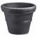 Crescent 20" Brunello Planter Caviar Black