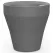 Crescent 18" Rim TruDrop Planter Slate