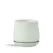 PHG 6.5"x6.5" Hand Rolled Pot With Attached Saucer Sand Sage Green
