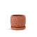 PHG 7.5"x6.5" Rain Drop Orchid Planter Sand Canyon Clay