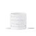 PHG 7.5"x6.5" Moon Gate Orchi Orchid Planter Bright White