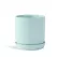 PHG 5"x5.5" Fluted Cylinder Planter Pastel Green Case of 8