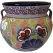 Talavera 14" Bella Especial Michoacana Pot Blue