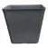 Austram 12" x 12" x 18" Vizcaya Square Planter Anchor Grey