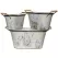 Deer Park Oval Lavender Planter Set of 3