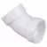 DWV-PVC 45 ELBOW SLIP 4"