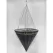 Gardener Select 14 Plastic Cone Hanging Basket Dark Blue, Black, Brown