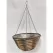 Gardener Select 14 Plastic Round Hanging Basket Grey, Yellow, Dark Red