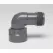 Sch. 40 Gray PVC Elbow 1 in. MIPT x Swivel Manifold | 306-009