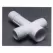 PVC Cross Tee 1 in. Socket x MPT x Slip x MPT | 9111