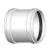 Repair Coupling, 4"Gasketed PVC SDR-35