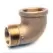 Street Elbow, 1/4"MNPT x FNPT Lead Free Brass 90 Degrees