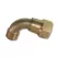 Swivel Elbow, 3/4" x 1"FPT x MHT Brass QCS Series