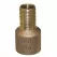 Adapter, 3/4"FIP x Insert Lead Free Bronze