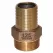 Adapter, 1-1/4"MIP x Insert Lead Free Bronze