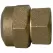 Straight Adapter, 3/4"Type Q CTS Compression x FNPT Brass 74754Q Series Hexagonal