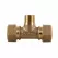 Tee, 3/4" x 3/4" x 1"Type T CTS Compression x Type T CTS Compression x MNPT Brass 74762T Series