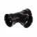 ADS Tee, Bell-End HDPE Watertight Dual Wall Injection Molded N-12, Black 8" | DFD862WT