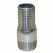 Adapter, 1-1/4"Insert x MNPT  Zinc-Plated Steel