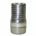 Adapter, 2"Insert x MNPT  Zinc-Plated Steel