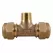 Tee, 1"CTS x CTS x MNPT Brass 74762Q Series