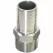 Adapter, 1-1/4"Insert x MNPT Stainless Steel with Hex